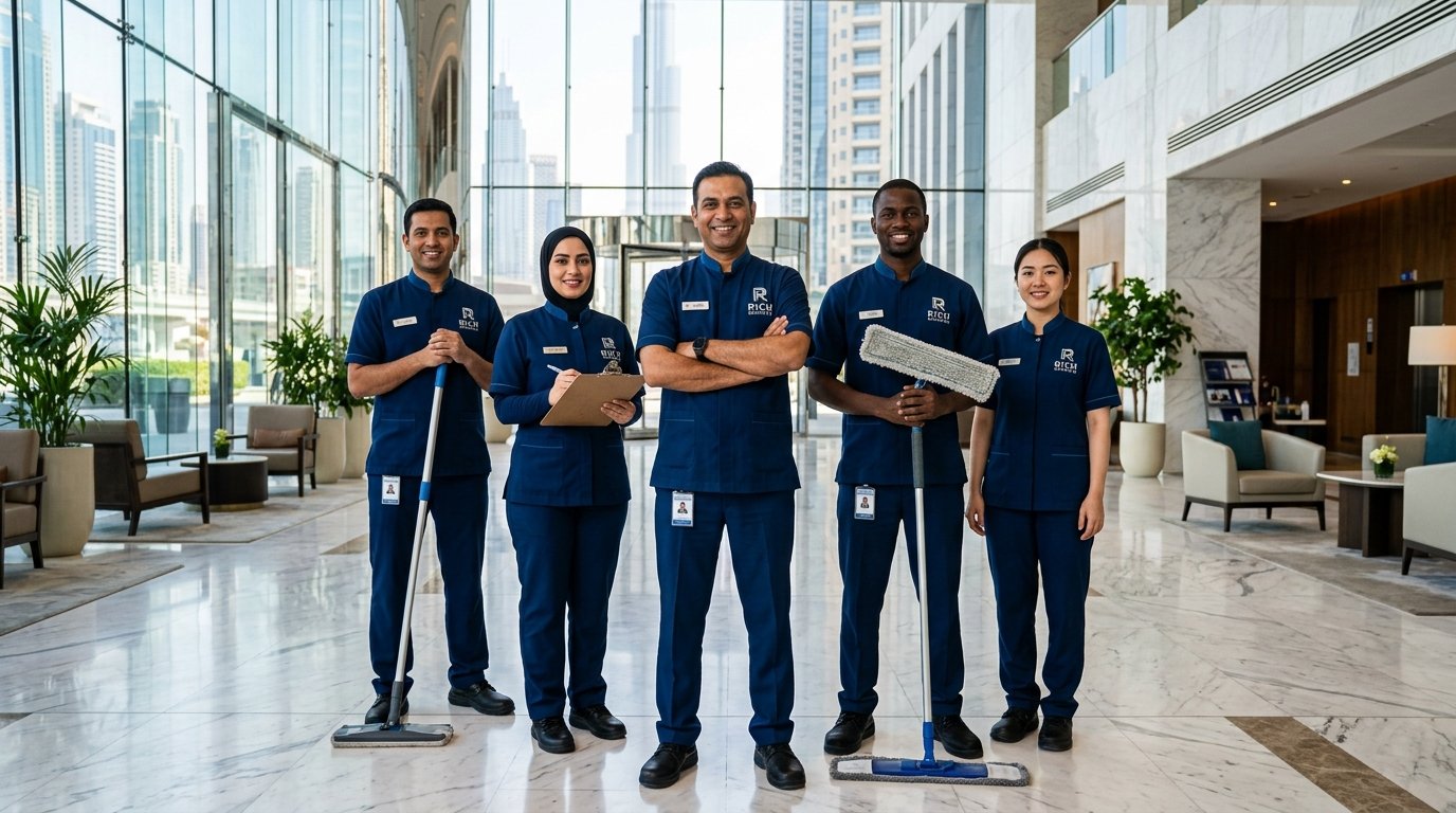 Building maintenance team UAE - trained and verified staff